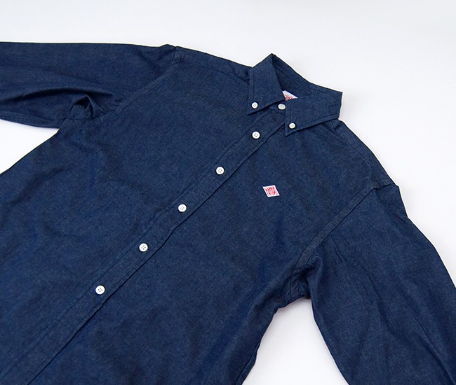 SOLDOUT】DANTON ダントン レディース デニムダンガリー ボタンダウン