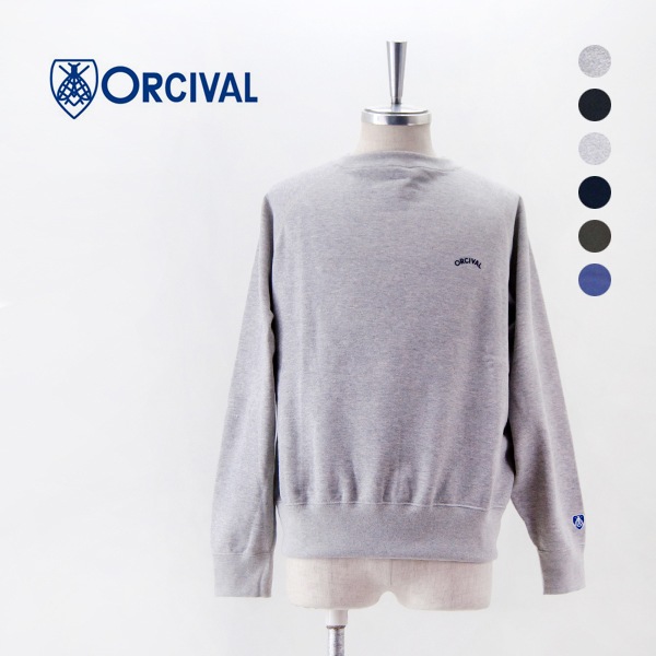 SALE 30%OFF】ORCIVAL オーシバル メンズ コットン裏毛 スウェットプル