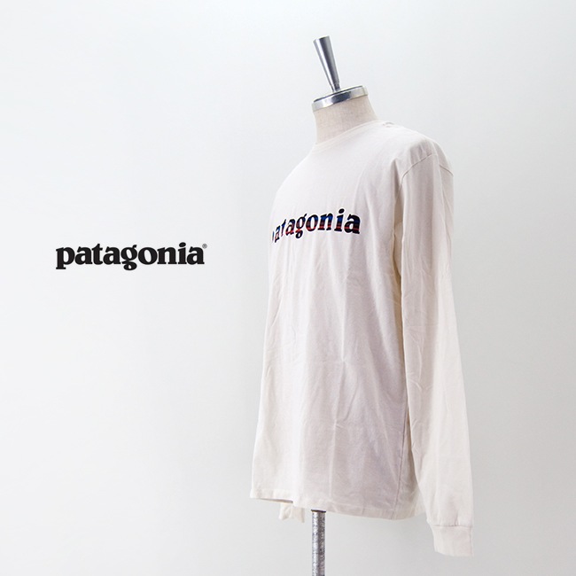 【新品タグ付き2枚セット】パタゴニアロングスリーブ73テキストロゴ SOLDOUT】patagonia パタゴニア メンズ ロングスリーブ 73 テキスト