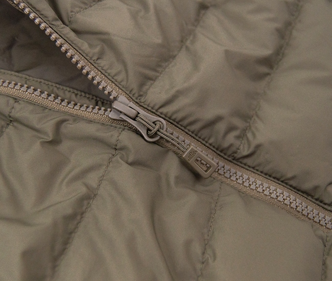 DANTON ダントン メンズ ミドルダウン ジップスタンドカラーベスト［DT