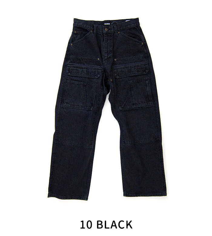 SOLDOUT】XLARGE エクストララージ メンズ デニムカーゴパンツ