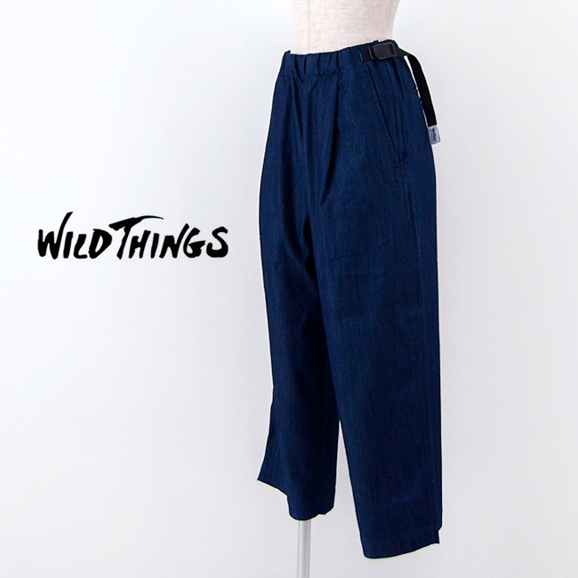 ��SOLDOUT��WILD THINGS �磻��ɥ��󥰥� ��ǥ����� �ǥ˥ॿ�å��磻�ɥѥ�ġ�WTL24012KB�ϡ�2024SS��