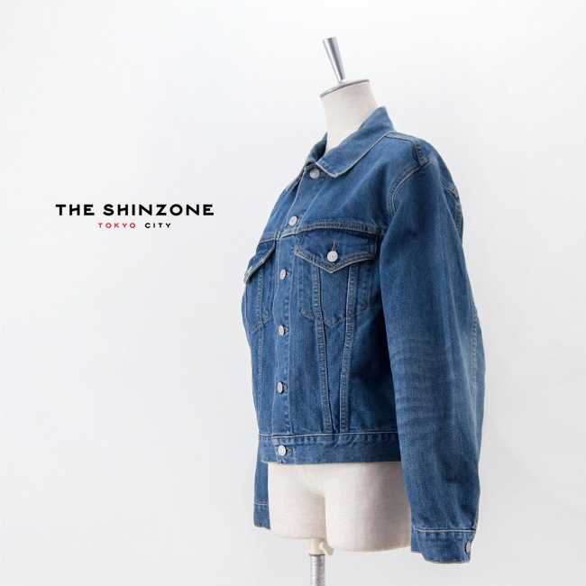 THE SHINZONE シンゾーン レディース デニムジャケット(BLUE