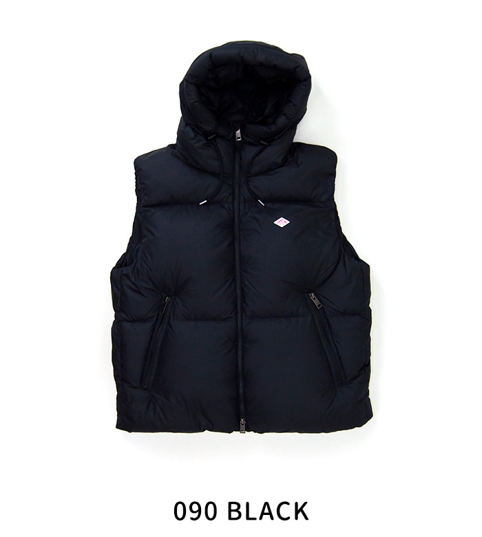 SOLDOUT】DANTON ダントン メンズ フードダウンベスト［DT-A0536MCR