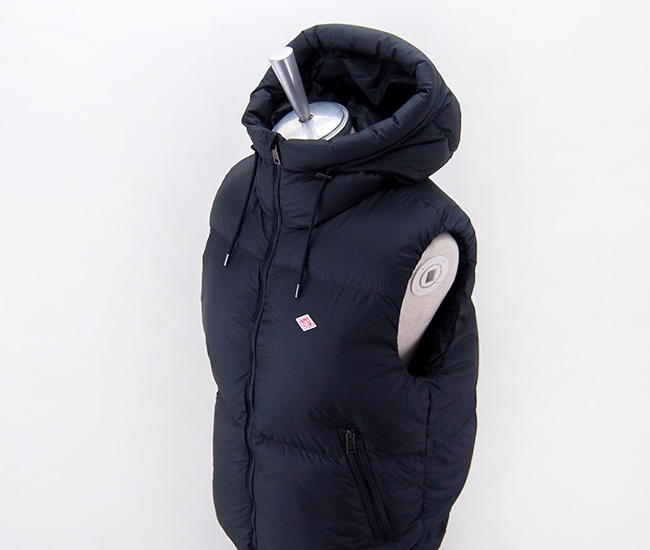 SOLDOUT】DANTON ダントン メンズ フードダウンベスト［DT-A0536MCR