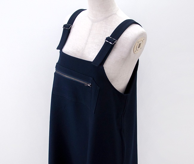 DANTON Aラインサロペットスカート DANTON | カツラギコットン サロペットスカート WOMEN（ジャンパー