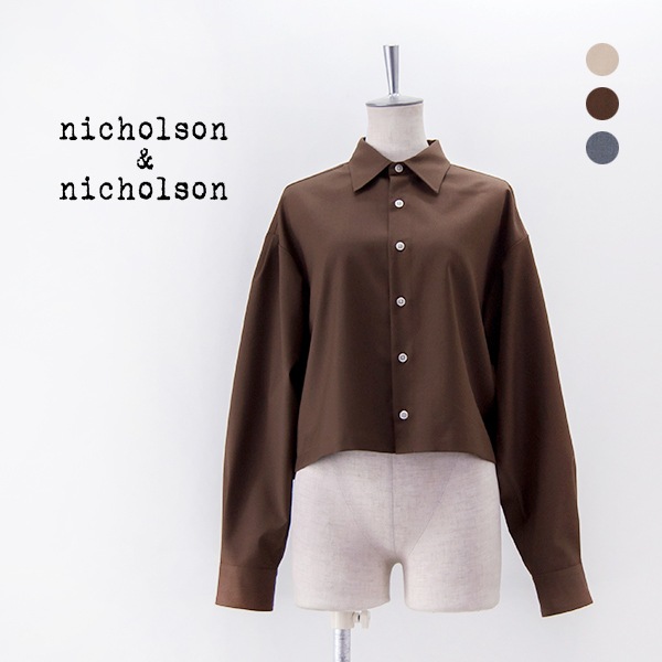 SOLDOUT】nicholson&nicholson ニコルソン&ニコルソン レディース