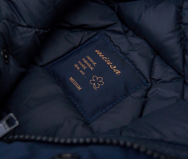 ✨最終SALE✨  ダウン　ネイビー　コヨーテファー　M SALE 50%OFF】miusa ミューザ レディース コヨーテファー ダウンコート