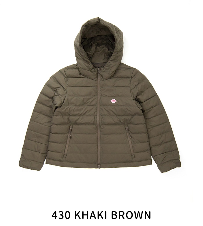DANTON ダントン レディース ミドルダウン フードジャケット［DT