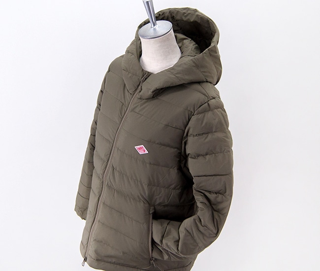 DANTON ダントン レディース ミドルダウン フードジャケット［DT