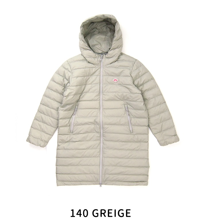 DANTON ダントン レディース ミドルダウン フードコート［DT-A0566NRP