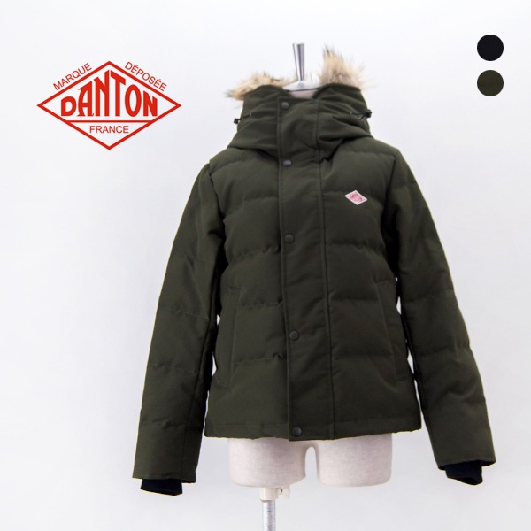 SOLDOUT】DANTON ダントン レディース フェイクファー フードダウン