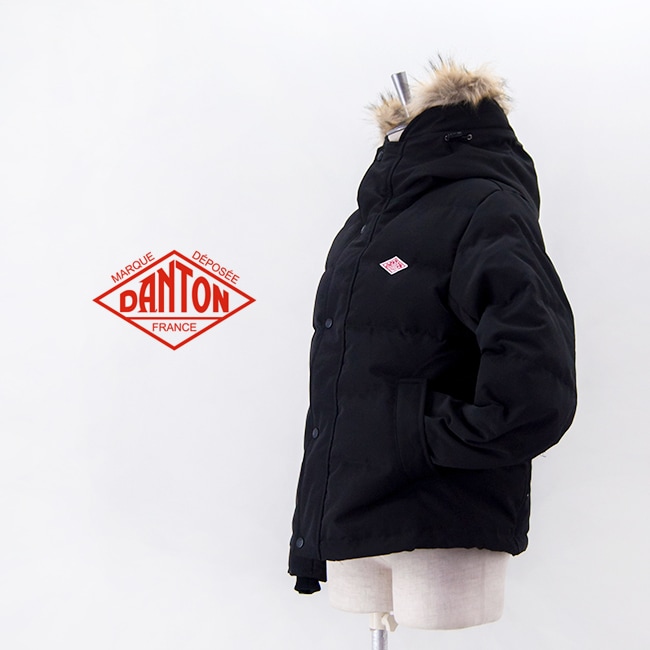 SOLDOUT】DANTON ダントン レディース フェイクファー フードダウン