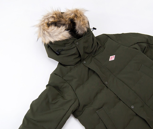 SOLDOUT】DANTON ダントン レディース フェイクファー フードダウン