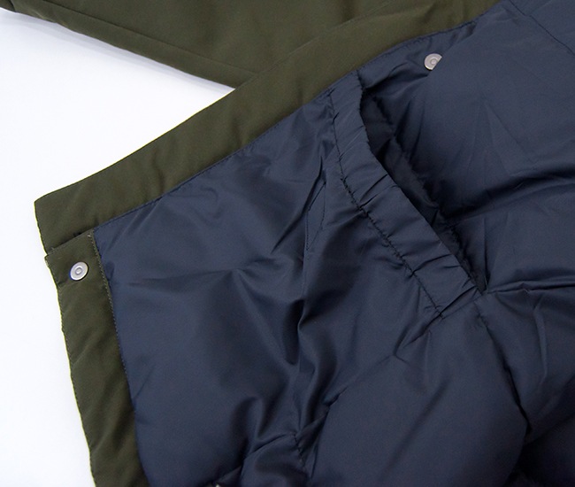 DANTON ダントン メンズ スタンドカラーダウンジャケット［DT-A0532TET