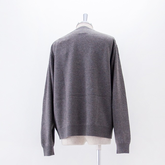 DANTON ダントン メンズ ラムウール クルーネックニットプルオーバー