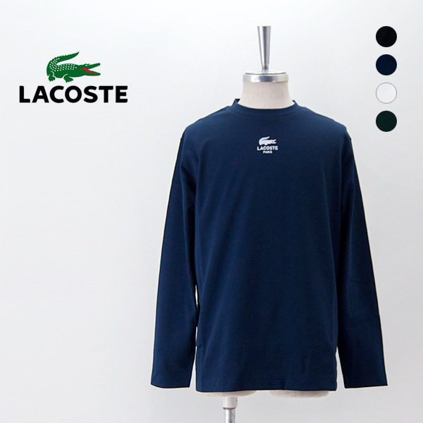 SOLDOUT】LACOSTE ラコステ メンズ PARISロゴヘビーオンスTシャツ