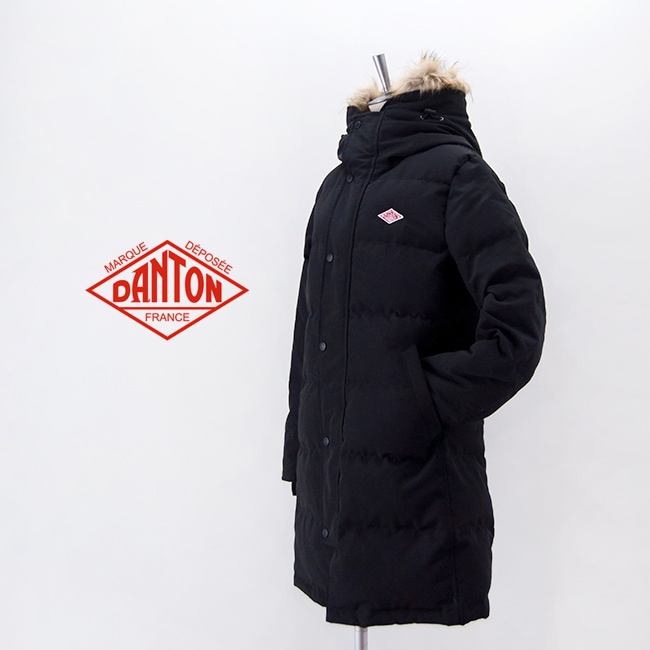 SOLDOUT】DANTON ダントン レディース フェイクファー フードダウン