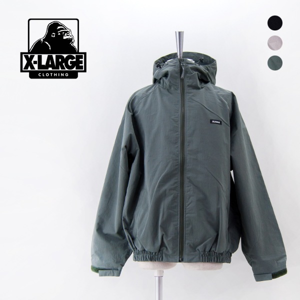 XLARGE エクストララージ メンズ ラグラン フーデッドジャケット