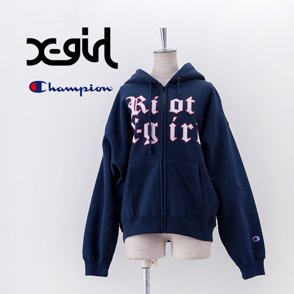 SOLDOUT】X-girl×Champion エックスガール×チャンピオン レディース