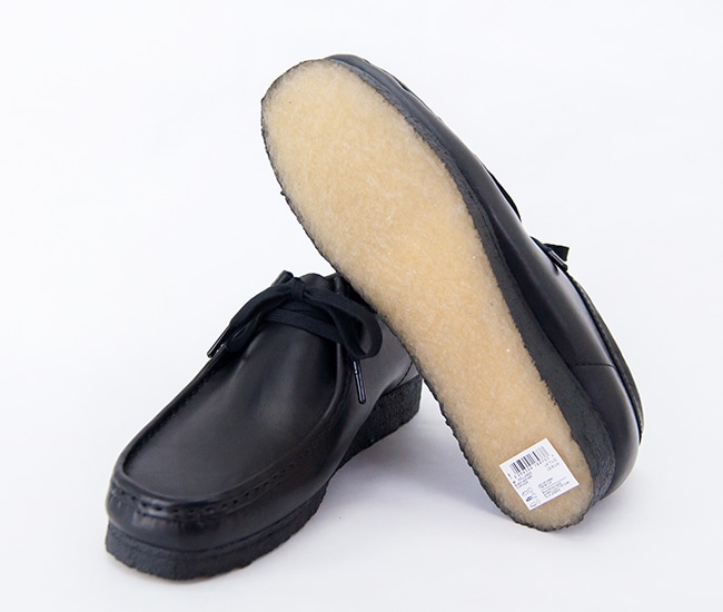 CLARKS クラークス メンズ Wallabee ワラビー ブラックレザー