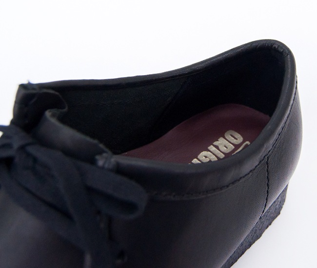CLARKS クラークス メンズ Wallabee ワラビー ブラックレザー