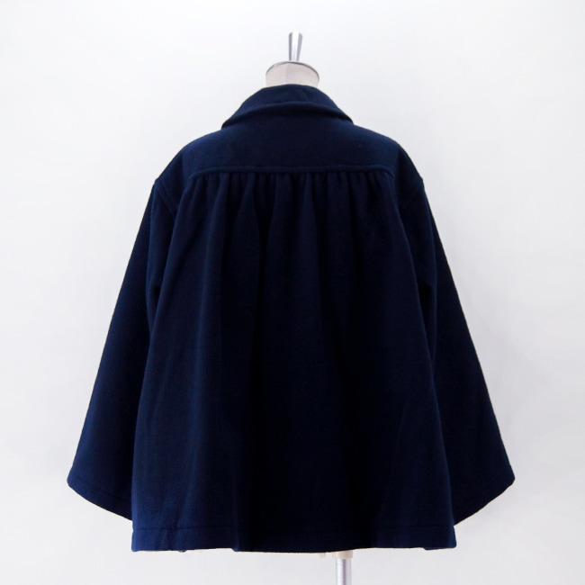 SOLDOUT】DANTON ダントン レディース シングルウールパイル ギャザー