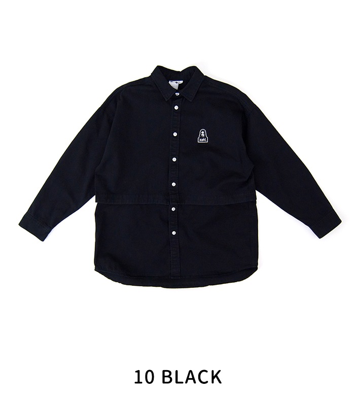 ��SALE 20%OFF��X-girl ���å��������� ��ǥ����� �ե����� ���󥰥��꡼��2WAY����ġ�105244014001�ϡ�2024FW�ۡ����ʸ��Բġ�