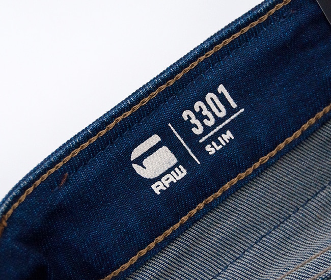 G-STAR RAW ジースターロゥ メンズ 3301 スリムジーンズ［51001-A088