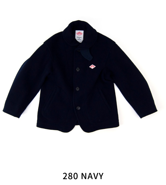 SOLDOUT】DANTON ダントン レディース ウールパイル ラウンドカラー 