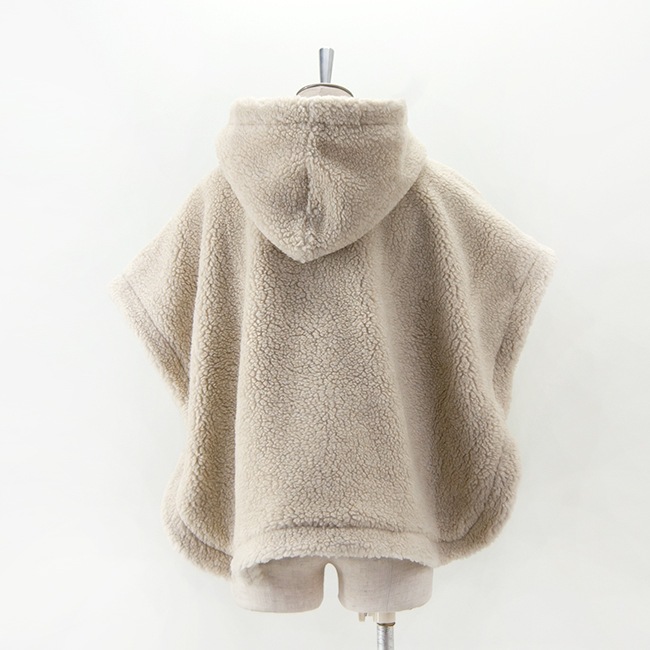 SOLDOUT】ORCIVAL オーシバル レディース ボア フードポンチョ［OR