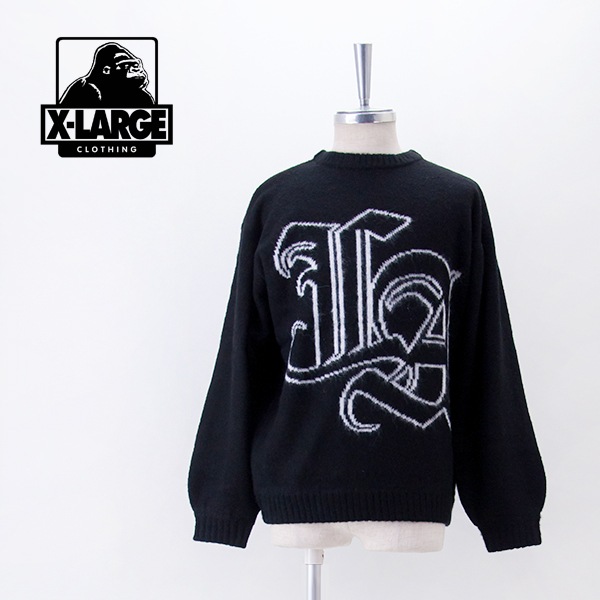 XLARGE エクストララージ メンズ オールドイングリッシュ モヘアニット