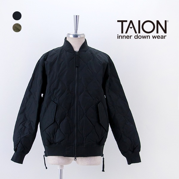 SOLDOUT】TAION タイオン ユニセックス ミリタリー MA-1 ダウン