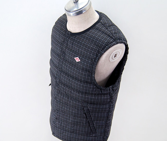 ��SOLDOUT��DANTON ����ȥ� ��� ���롼�ͥå� ����ʡ������� �����å��٥��ȡ�DT-A0026NNP�ϡ�2024FW��