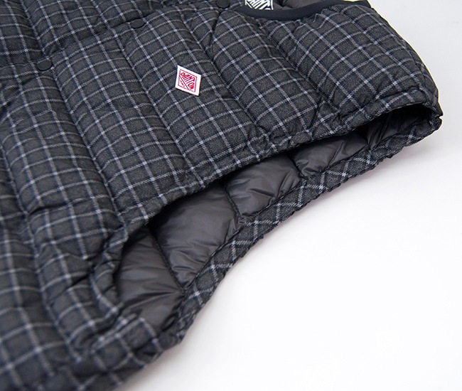 SOLDOUT】DANTON ダントン メンズ クルーネック インナーダウン