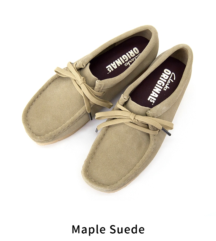 CLARKS クラークス レディース Wallabee ワラビー［26155522/26155545