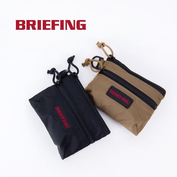 BRIEFING ブリーフィング FLAT POUCH S RC［BRA253G36］【2025FW】の