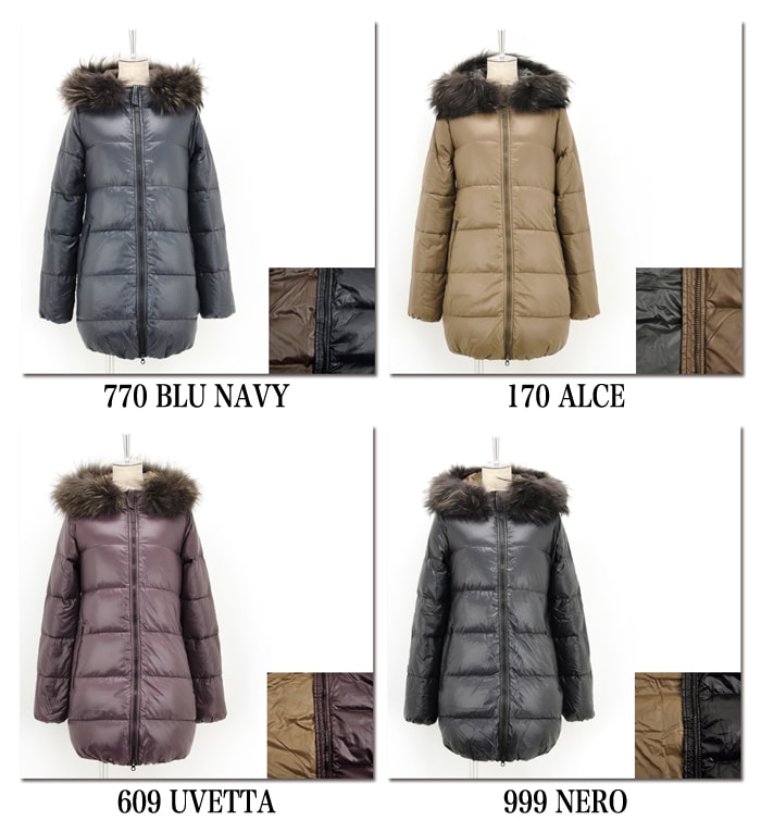 SALE 30%OFF】DUVETICA デュベティカ レディース KAPPA MFG Grey Fur