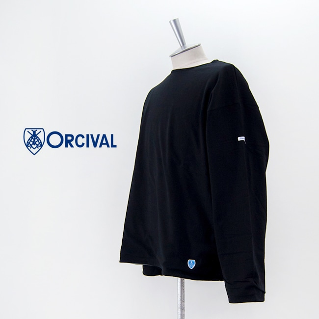 SOLDOUT】ORCIVAL オーシバル メンズ 裏フリース クルーネックプル