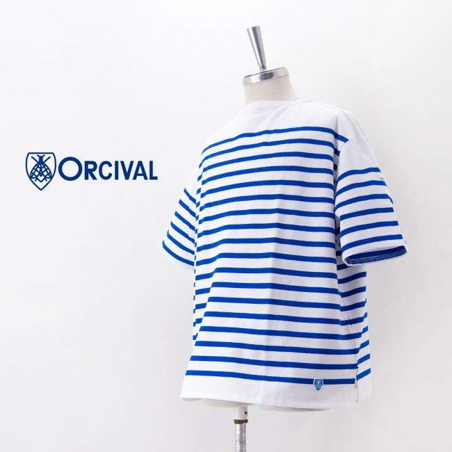 ORCIVAL オーシバル メンズ ラッセル ショートスリーブTシャツ［6119