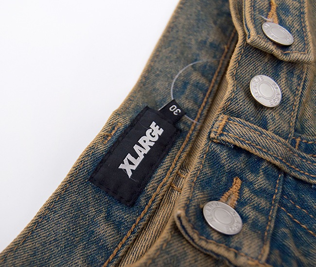 SOLDOUT】XLARGE エクストララージ メンズ バギー デニムパンツ