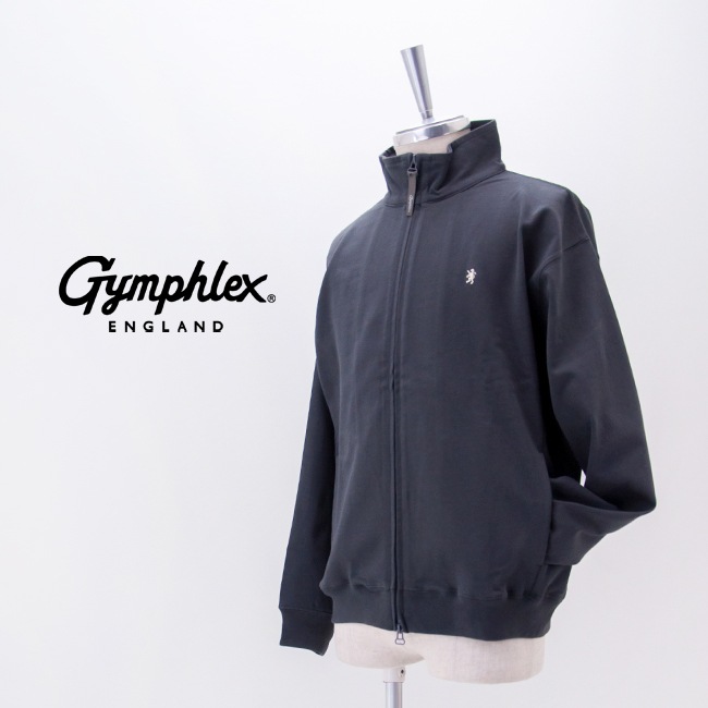Gymphlex ジムフレックス メンズ コットンジャージー ジップブルゾン 