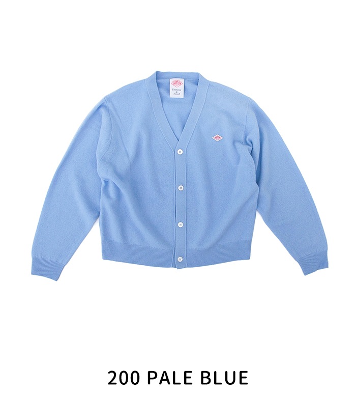 DANTON ダントン レディース ラムウール Vネックニットカーディガン