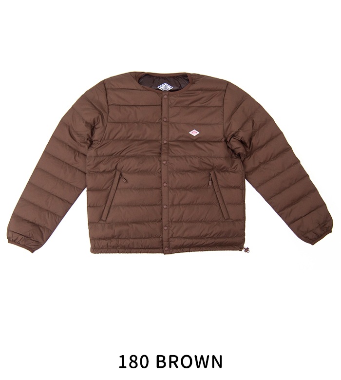 DANTON ダントン レディース クルーネック インナーダウンジャケット