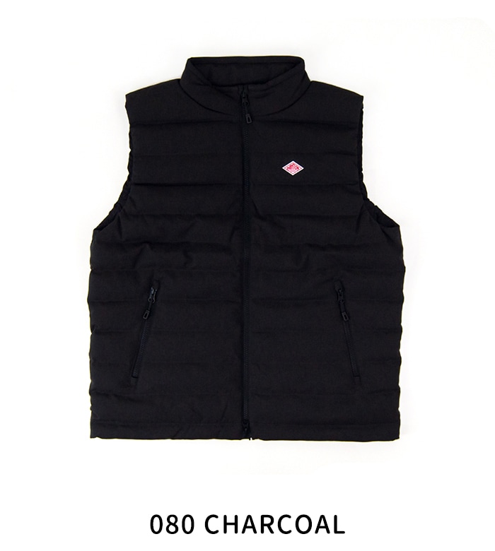 DANTON ダントン メンズ ウールライクポリエステル スタンドカラー