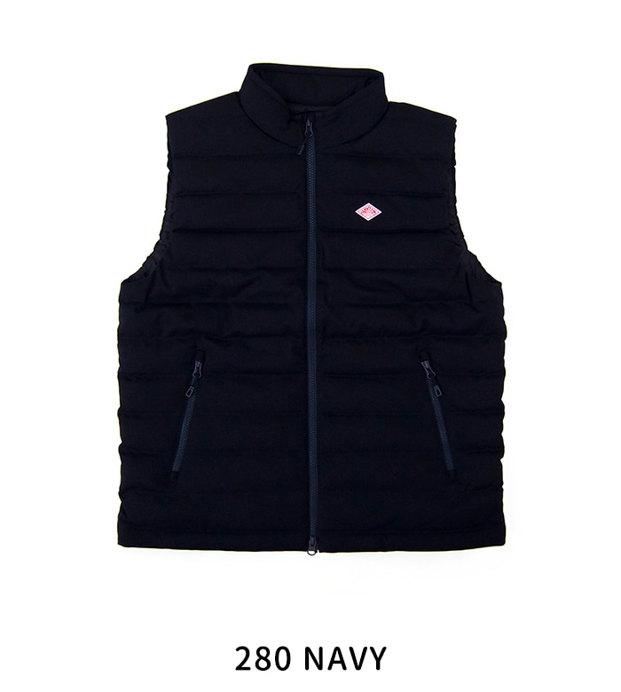 DANTON ダントン メンズ ウールライクポリエステル スタンドカラー