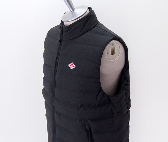 DANTON ダントン メンズ ウールライクポリエステル スタンドカラー