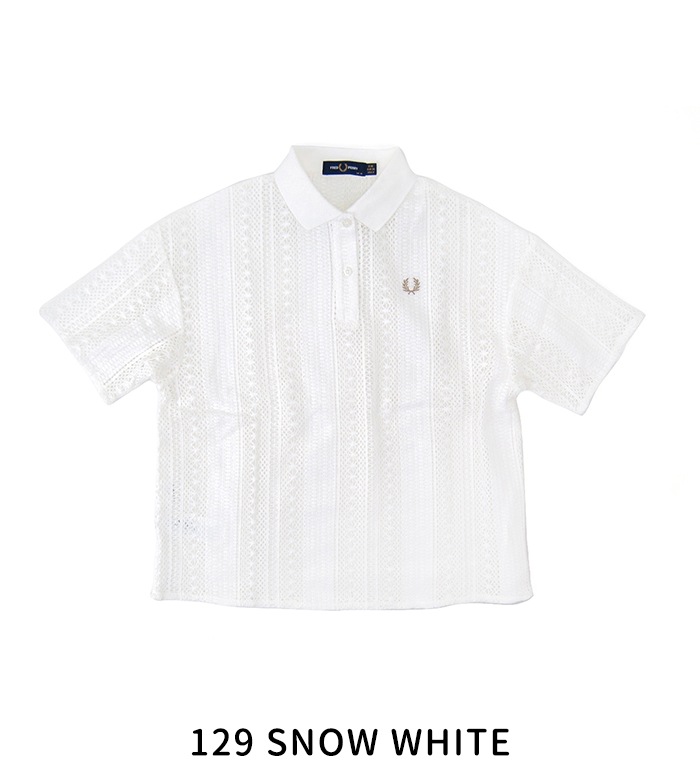 SOLDOUT】FRED PERRY フレッドペリー レディース レースポロシャツ
