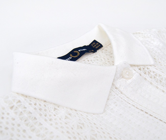 SOLDOUT】FRED PERRY フレッドペリー レディース レースポロシャツ