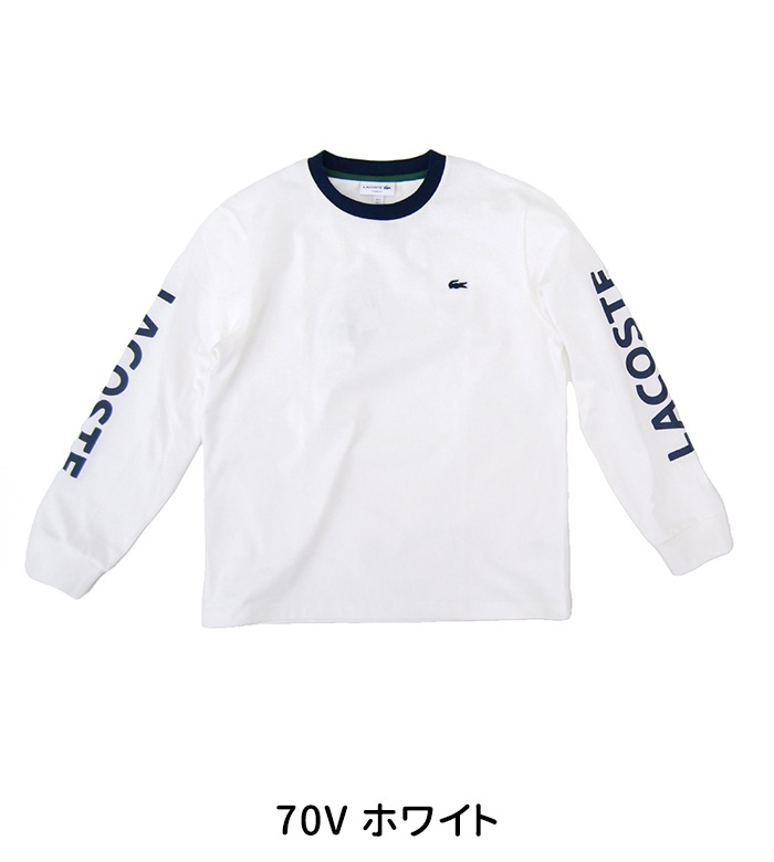 SOLDOUT】LACOSTE ラコステ メンズ ヘビーウェイトスリーブプリントT